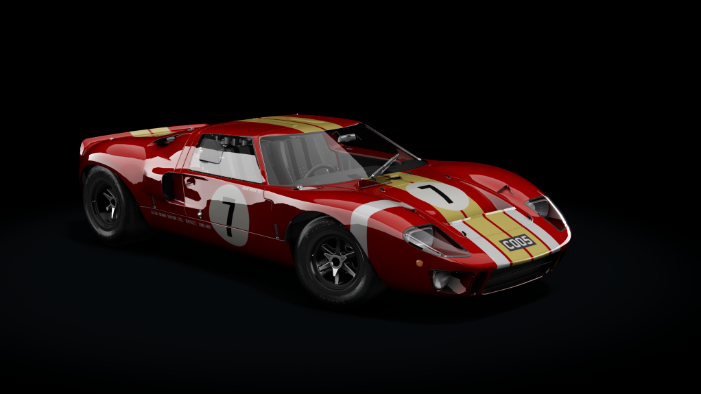 Ford GT40, skin Davies_7