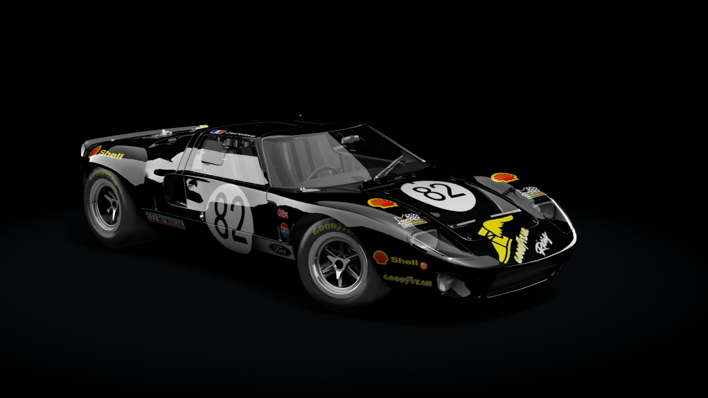 Ford GT40, skin Jerome