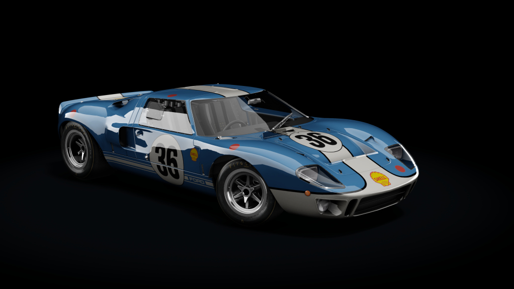 Ford GT40, skin Shell_36