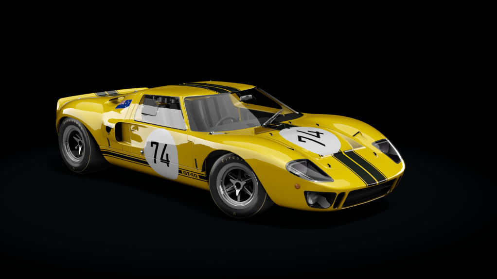 Ford GT40, skin Wo0a74