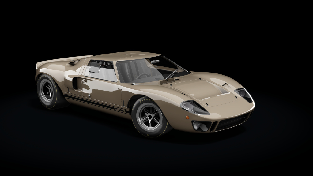 Ford GT40, skin beige