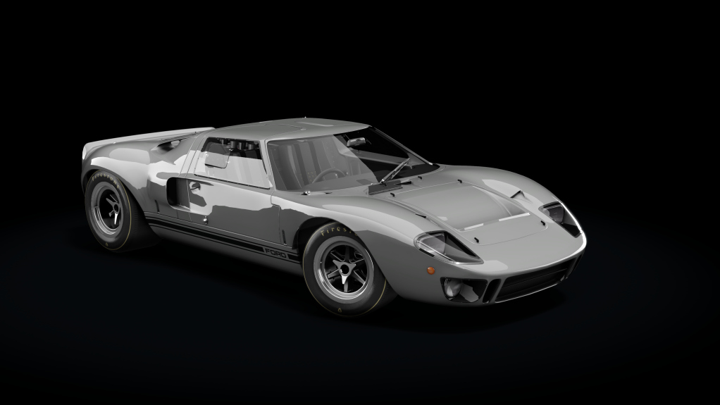 Ford GT40, skin grey