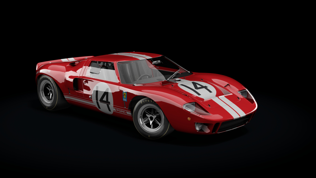 Ford GT40, skin scuderia