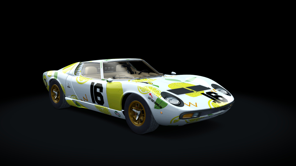 Lamborghini Miura P400 SV, skin Eisenwald