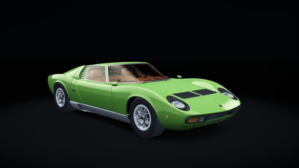 Lamborghini Miura P400 SV BOP, skin Verde_Miura