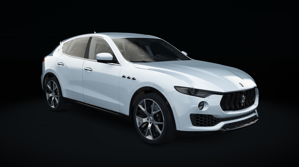 Maserati Levante S, skin 09_bianco