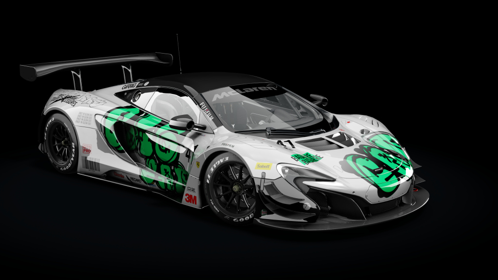 McLaren 650S GT3, skin 41_lokopixo