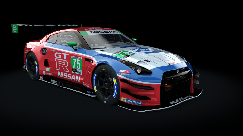 Nissan GT-R GT3, skin Nissan_75_PKmoi