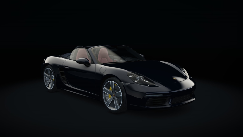 Porsche 718 Boxster S, skin 11_night_blue_metallic