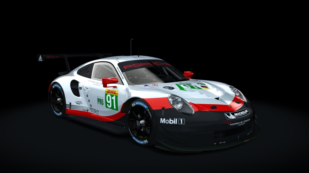 Porsche 911 RSR 2018, skin 2018_WEC_91