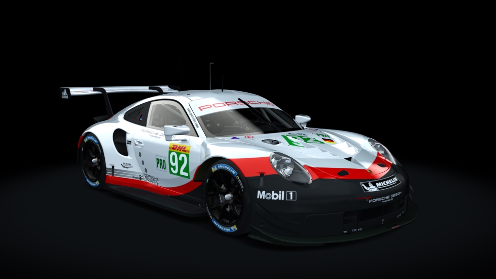 Porsche 911 RSR 2018, skin 2018_WEC_92