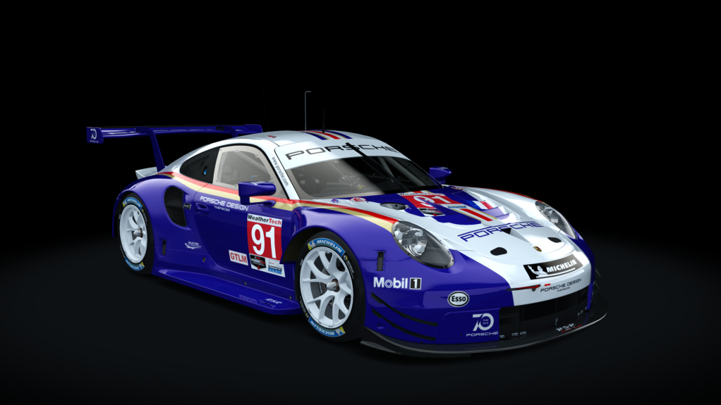 Porsche 911 RSR 2018, skin Diaboloom_91