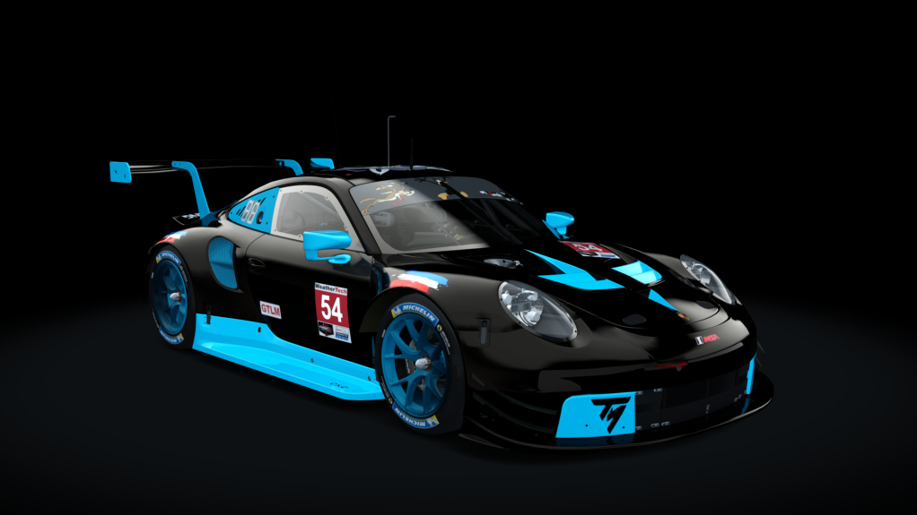 Porsche 911 RSR 2018, skin Geek_One_Racing