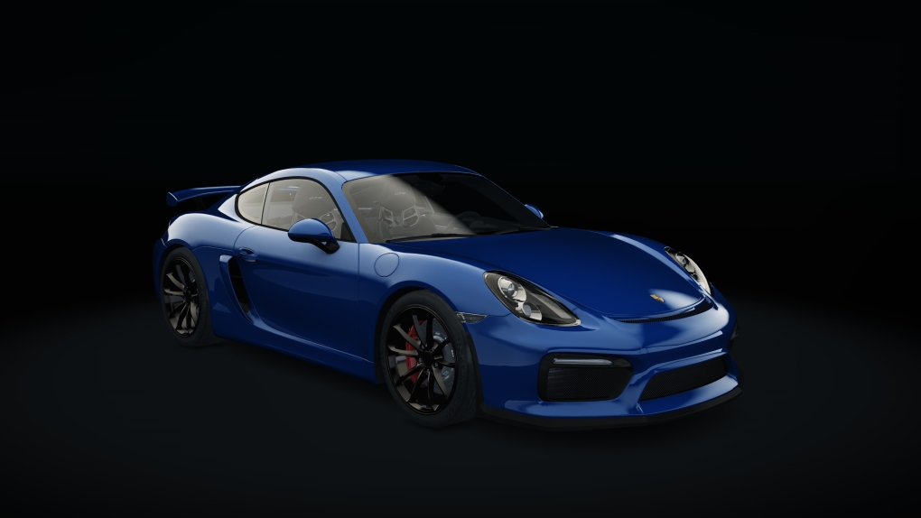 Porsche Cayman GT4, skin 09_sapphire_blue_metallic