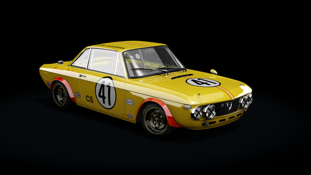 Lancia Fulvia S1, skin 41_BG_SCCA