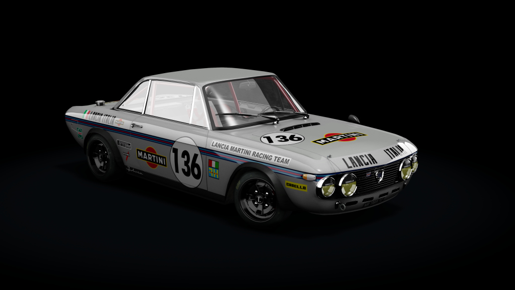 Lancia Fulvia S1, skin Martini_136