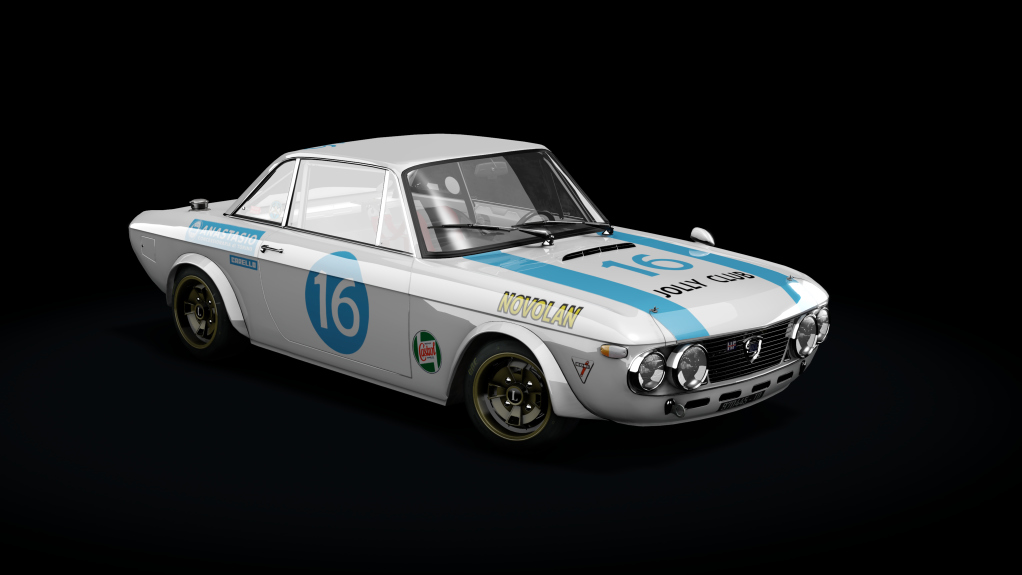 Lancia Fulvia S1, skin Scuderia_Jolly_Club