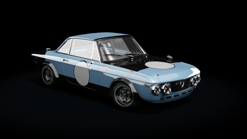 Lancia Fulvia S1, skin Zagato_Competizione