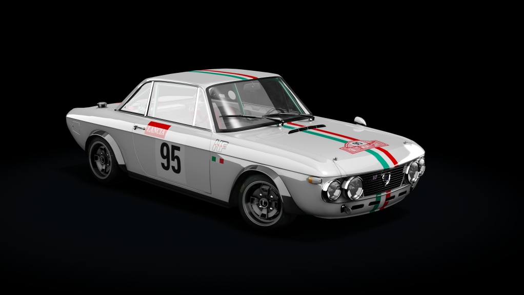 Lancia Fulvia S1, skin bianco_italia