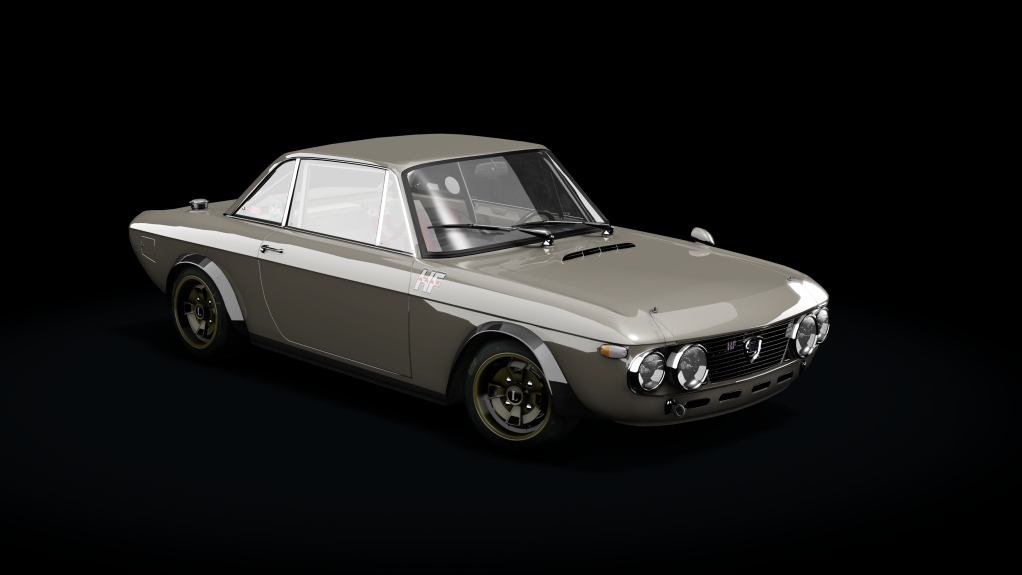 Lancia Fulvia S1, skin grigio