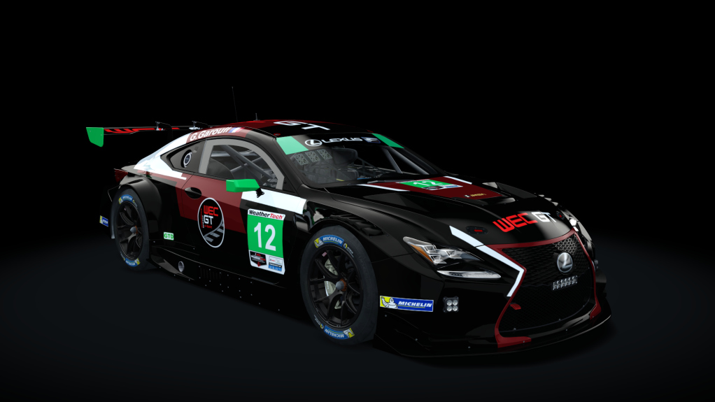 Lexus RC F GT3 ACC, skin 2021_imsa_WEC_GT_12