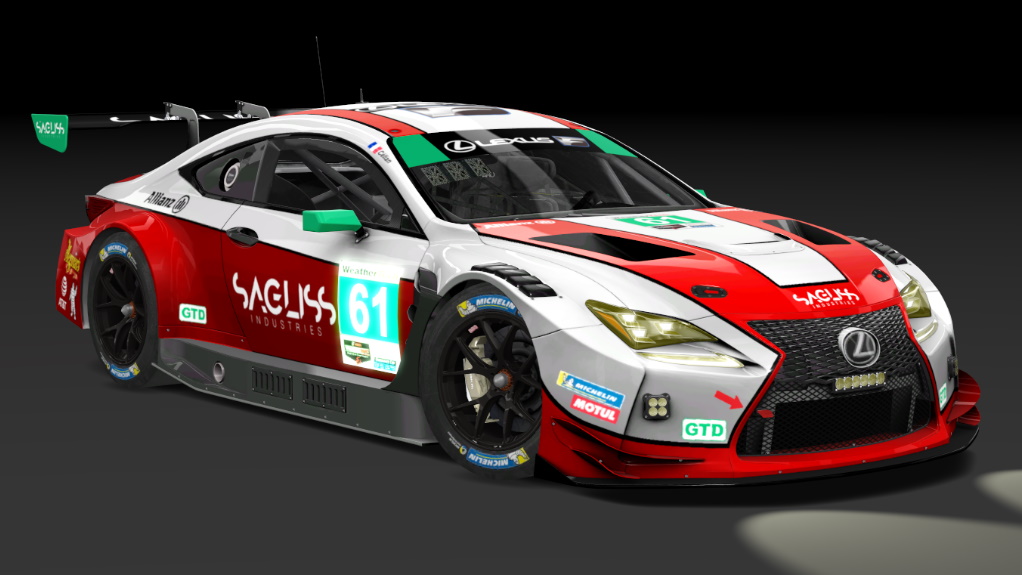 Lexus RC F GT3 ACC, skin Celian_61