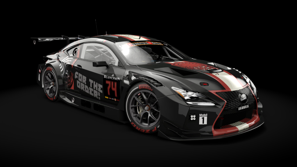 Lexus RC F GT3 ACC, skin FirstOrder