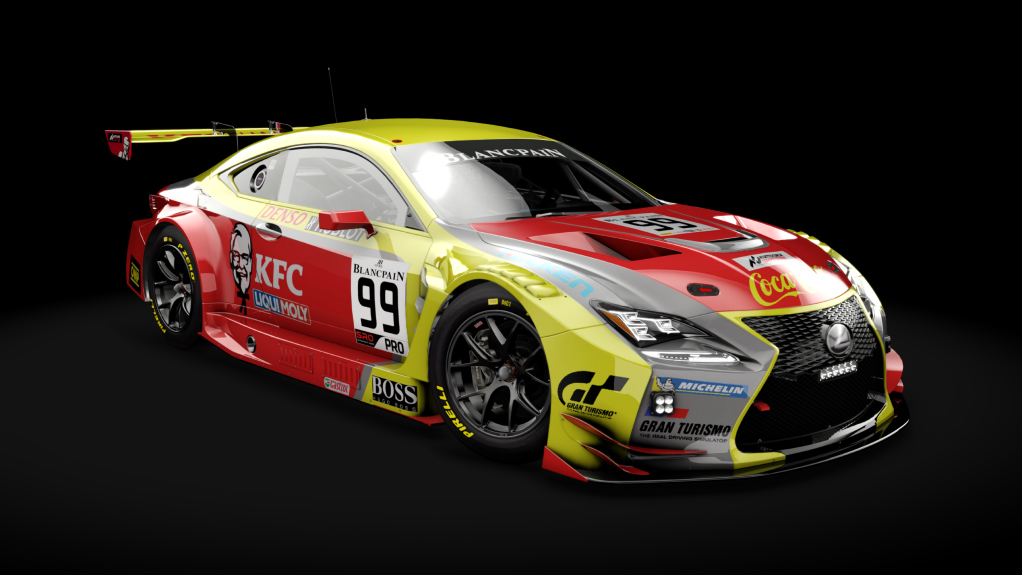 Lexus RC F GT3 ACC, skin KFC_byLMS2016