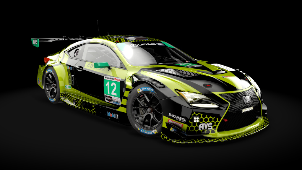 Lexus RC F GT3 ACC, skin aimvasser_daytona2020_12