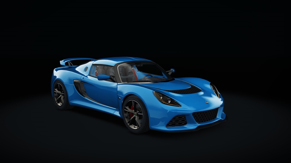 Lotus Exige S, skin Laser_Blue