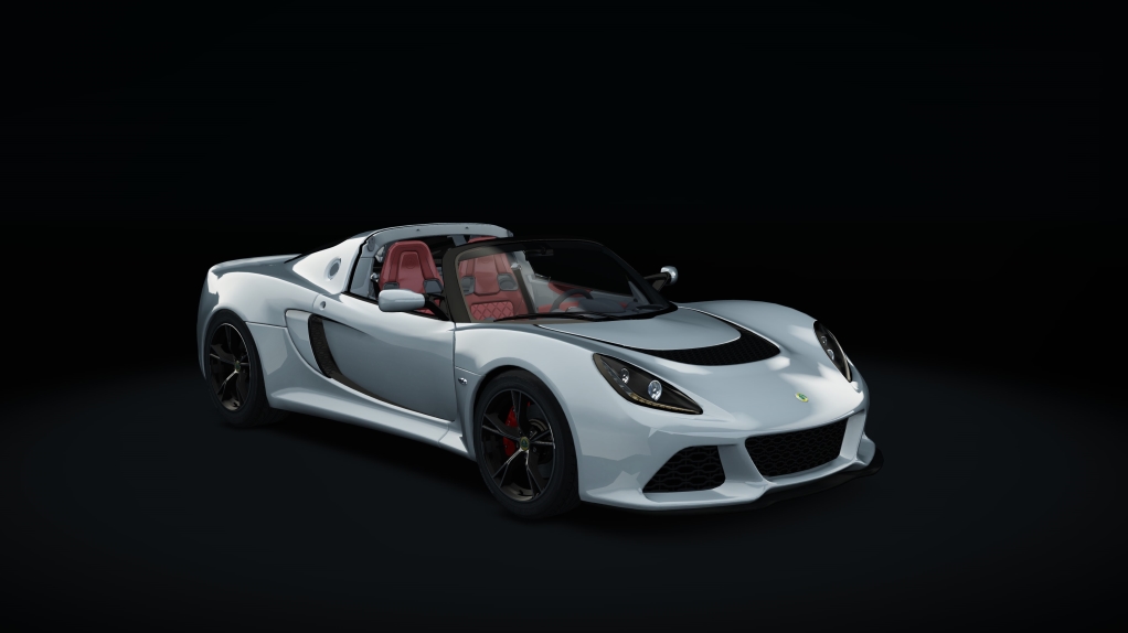 Lotus Exige S roadster, skin Artic_Silver