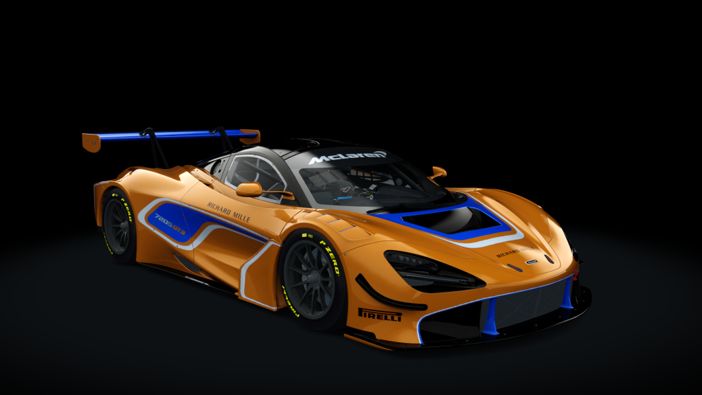 McLaren 720S GT3, skin Native