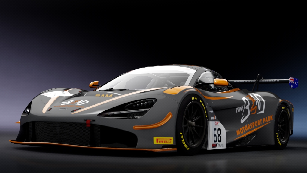 McLaren 720S GT3, skin optimum_motorsport_68