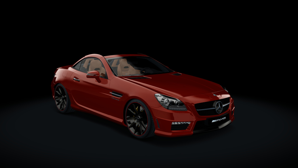 Mercedes-Benz SLK55 AMG, skin Red_2