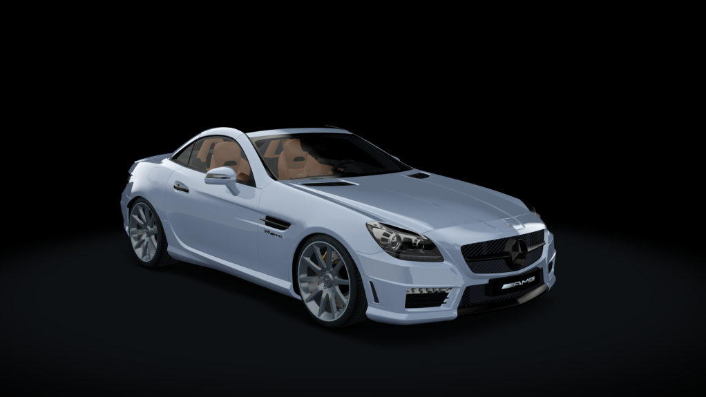 Mercedes-Benz SLK55 AMG, skin Silver_2