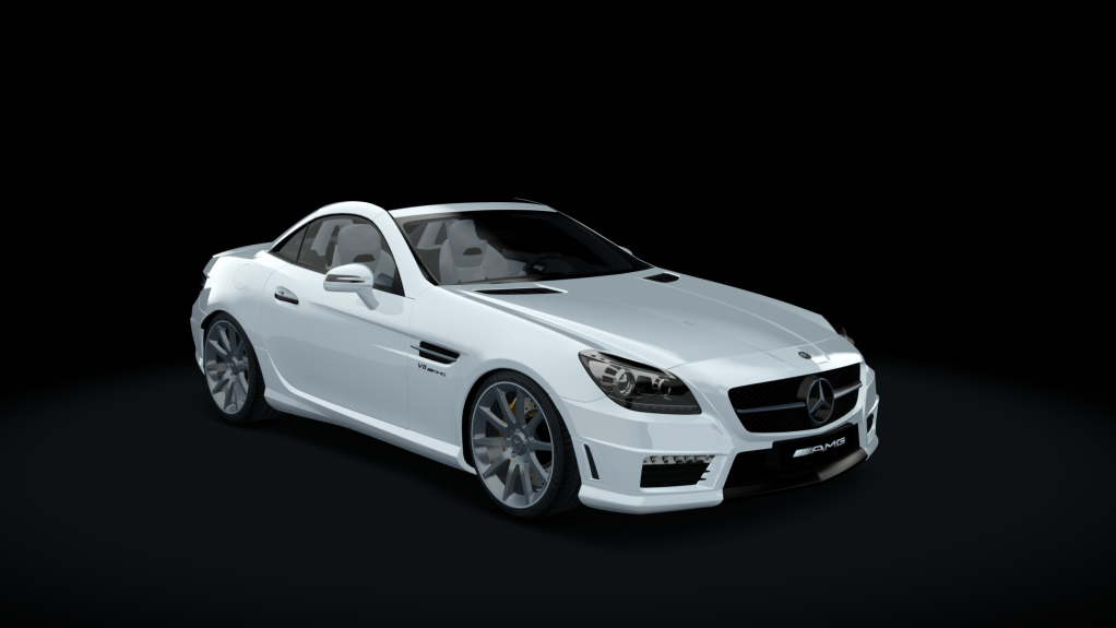 Mercedes-Benz SLK55 AMG, skin White_2