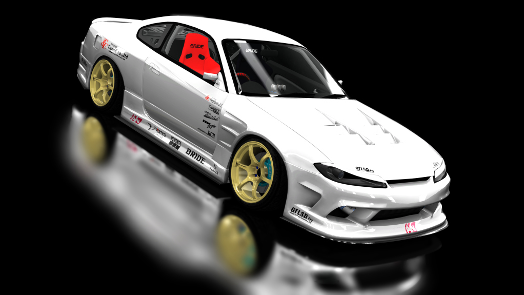 midnight wanderers Nissan SILVIA VERTEX EDGE S15 private v3, skin NoB