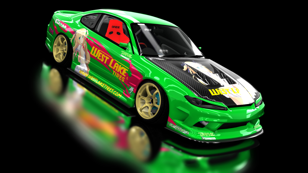 midnight wanderers Nissan SILVIA VERTEX EDGE S15 private v3, skin WEST_LAKE