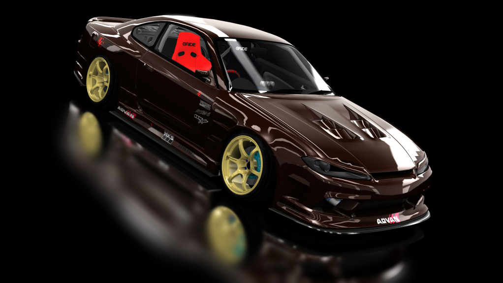 midnight wanderers Nissan SILVIA VERTEX EDGE S15 private v3, skin strain