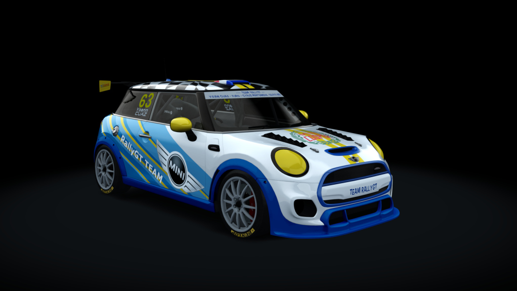 Mini Cooper JCW Challenge (F56), skin 63-Yoan Cuaz