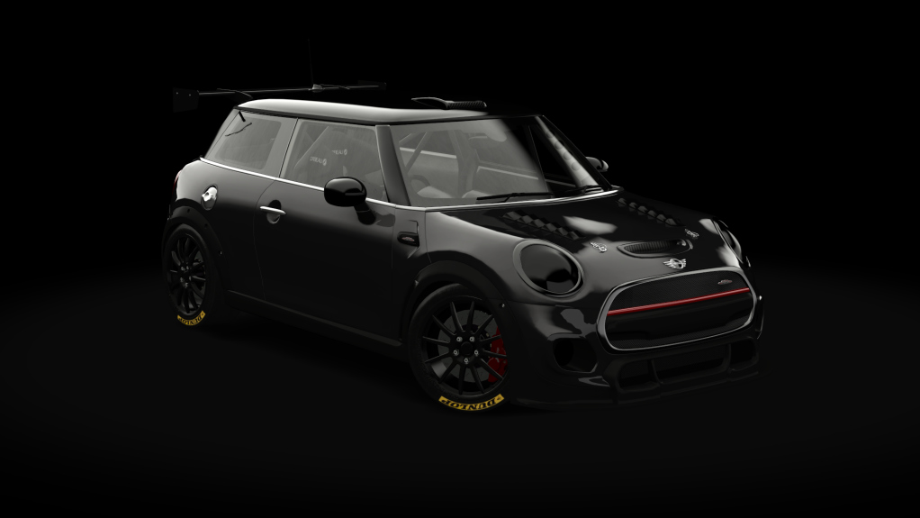 Mini Cooper JCW Challenge (F56), skin plain_gunmetal