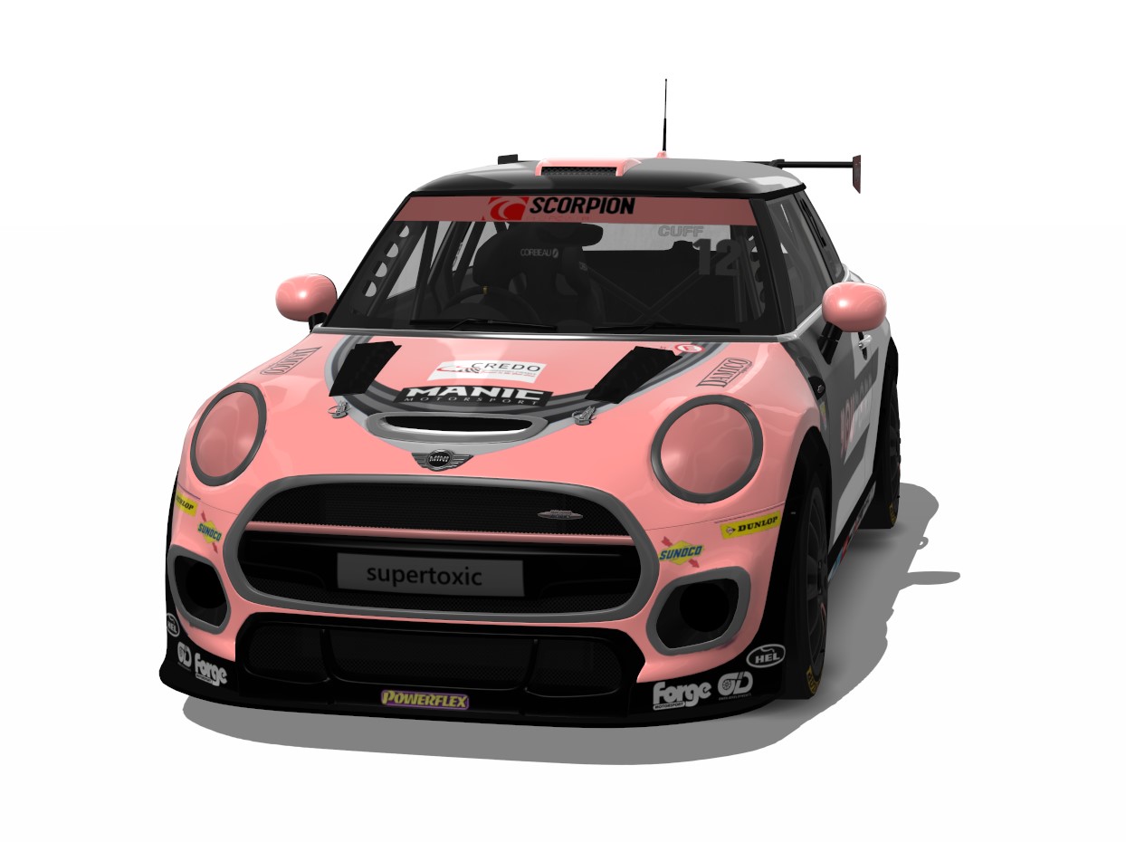 Mini Cooper JCW Challenge (F56), skin uk_12_cuff - supertoxic