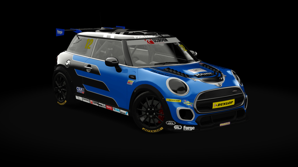 Mini Cooper JCW Challenge (F56), skin uk_12_cuff