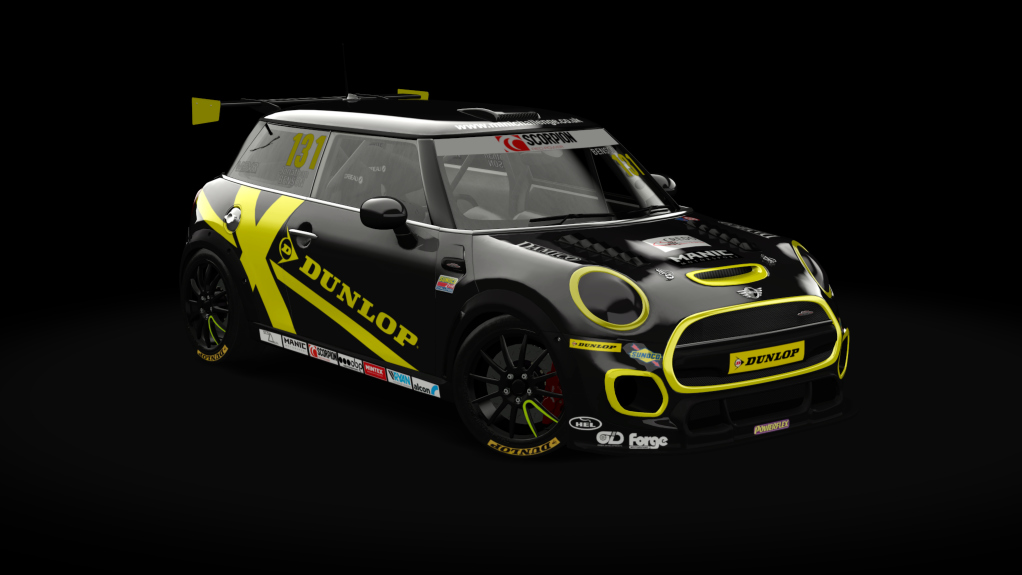 Mini Cooper JCW Challenge (F56), skin uk_131_benson