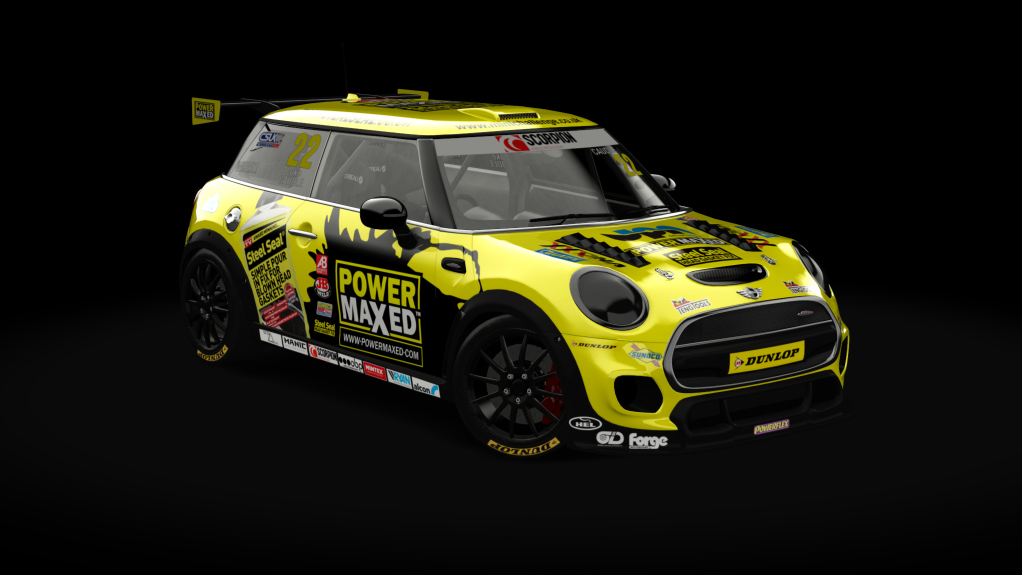 Mini Cooper JCW Challenge (F56), skin uk_22_caudle