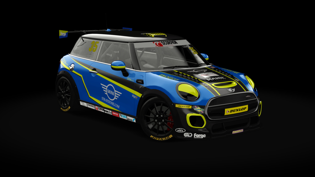 Mini Cooper JCW Challenge (F56), skin uk_35_loukes