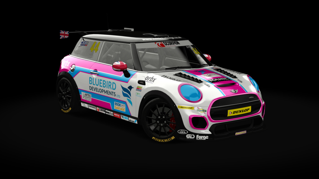 Mini Cooper JCW Challenge (F56), skin uk_44_bird