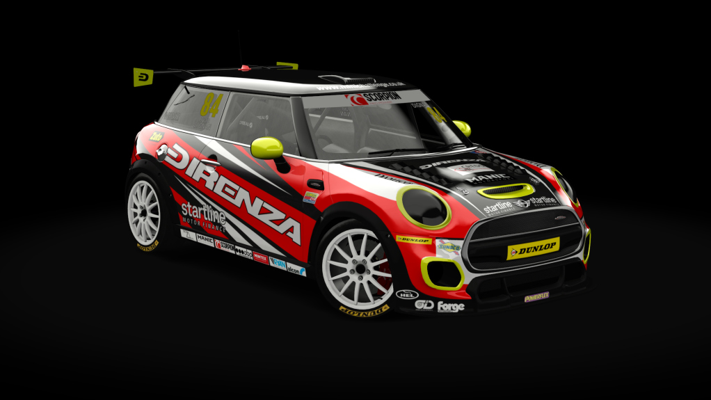 Mini Cooper JCW Challenge (F56), skin uk_84_dignan