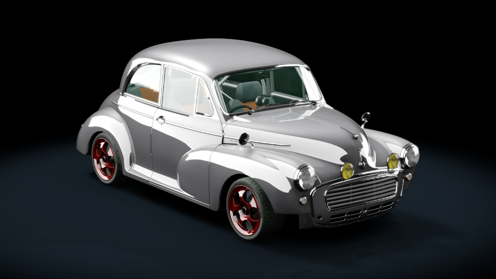 Morris Minor 1953 Sport, skin dove_grey