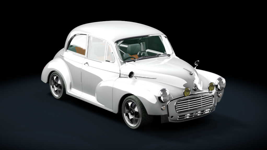 Morris Minor 1953 Sport, skin old_english_white